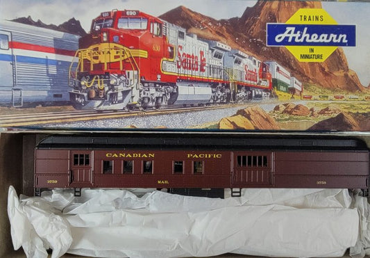 HO Canadian Pacific CP Heavyweight Rail Post Office (RPO) Car Kit #3579 (ATH2401)