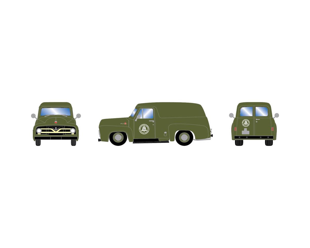 HO RTR 55 F-100 Panel Truck, Bell (ATH26476)