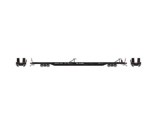 HO RTR 85' TOFC Flat Car, D&RGW #21511 (ATH27662)