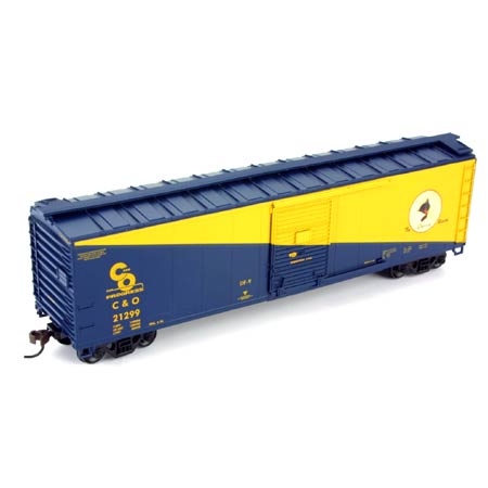 HO Chesapeake & Ohio 50' Single Door Boxcar #21299 (ATH7074)