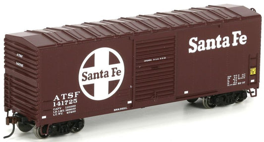 HO RTR 40' Modern Box Car - Santa Fe (ATSF) #144282 (ATH73426)