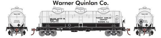 HO 3 Dome Tank Car, Warner Quinlan Co. #703 (ATH74481)