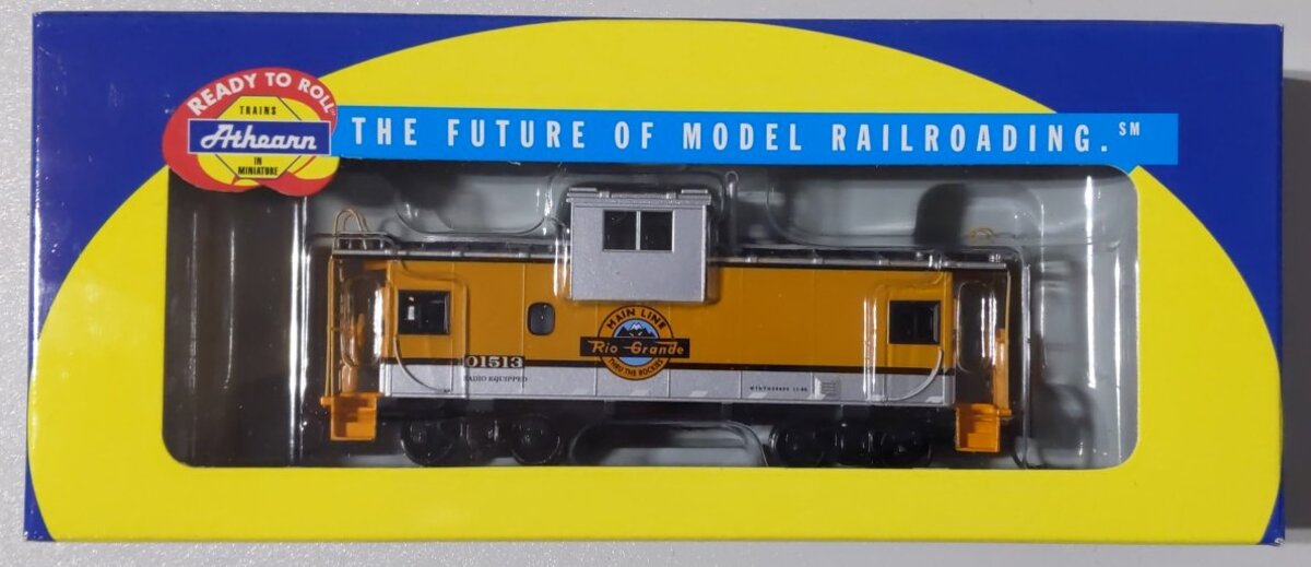 HO Rio Grande Wide Vision Caboose #01513 (ATH7501)