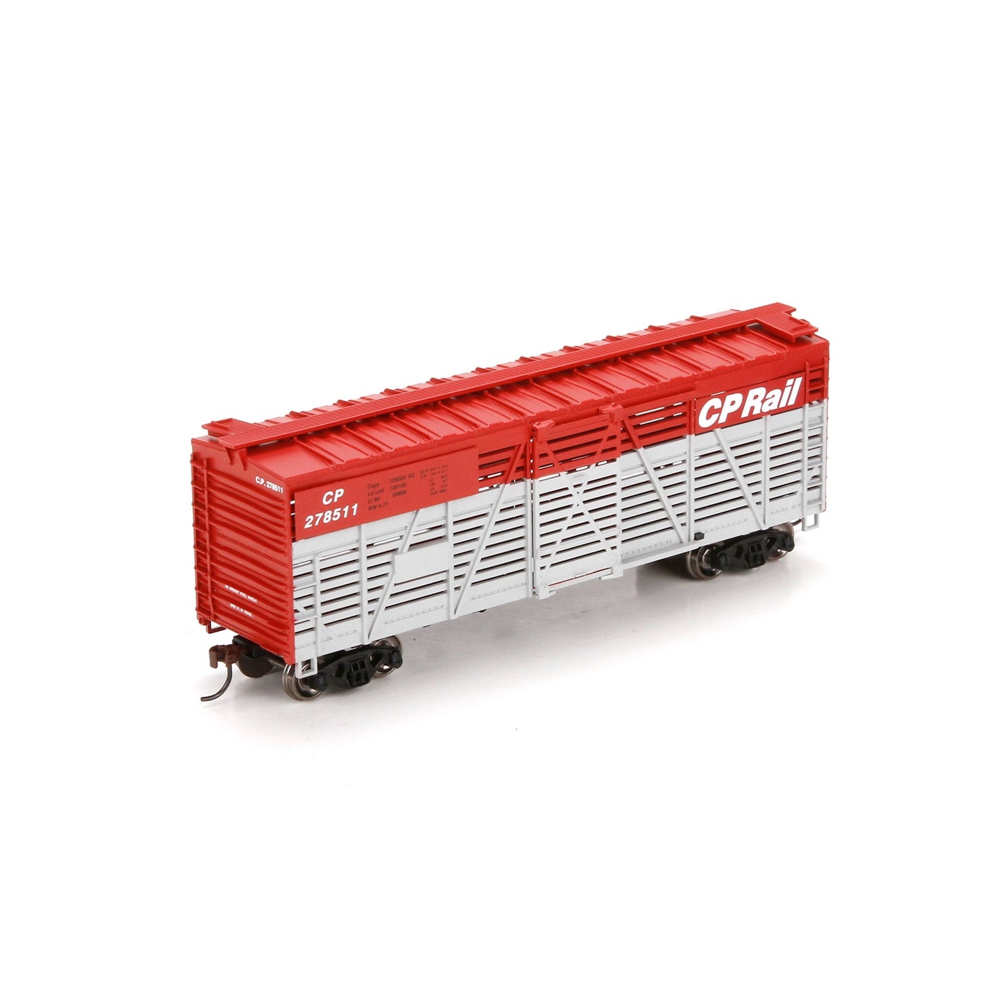 HO Canadian Pacific 40' Stock Car #278511 (ATH75982)