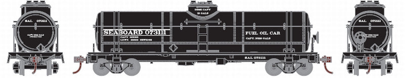 HO Single Dome Tank Car, Seaboard Airline (SAL) #073111 (ATH76659)