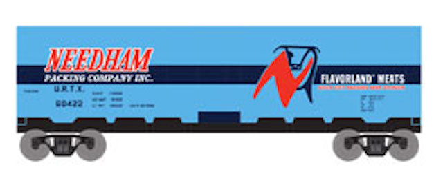 HO 40' Steel Reefer Car, Needham Packing Co Inc (URTX) #60422 (ATH86051)