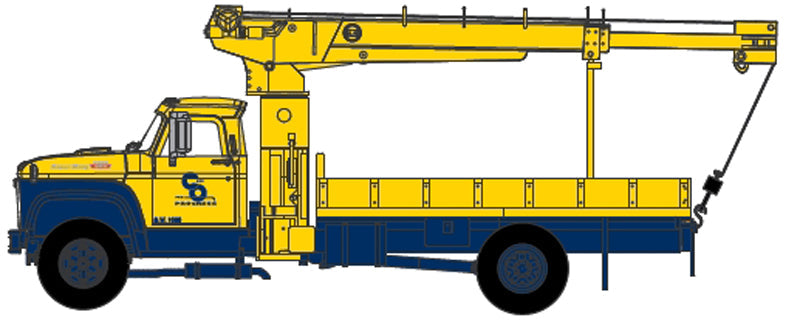 HO Ford F-850 Boom Truck, C&O (ATH96813)