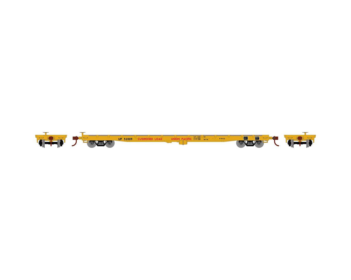 HO RTR 60' Flat Car, UP #52009 (ATH97828)