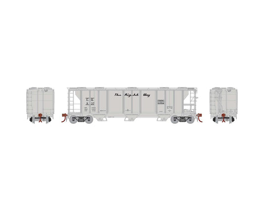 HO PS-2 2893 3-Bay Covered Hopper, COFG #937 (ATHG73601)