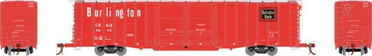 HO 60' PS Auto Boxcar, Individual, Chicago Burlington & Quincy (CBQ) #9825 (ATHG75902)