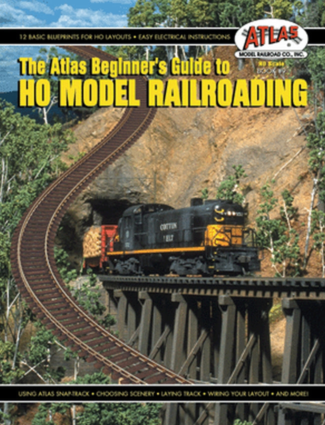 Beginner's Guide to HO Model Railroading Book (ATL0009)