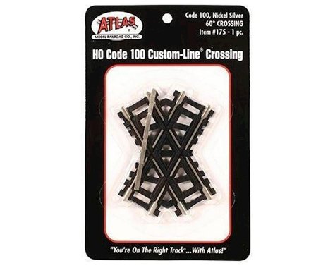 HO Code 100 60 Degree Custom Crossing (ATL175)