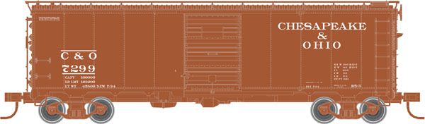 HO ARA 1932 Box Car, Chesapeake & Ohio (C&O) #7000 (ATL20000916)