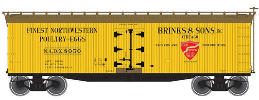 HO 40' Wood Reefer, Brink's And Sons #8050 (ATL20005838)