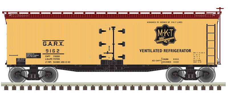 HO Missouri-Kansas-Texas 40' Wood Reefer #9162 (ATL20005840)