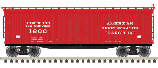 HO 40' Wood Reefer, ART Ice Service (ART) #1600 (ATL20005842)