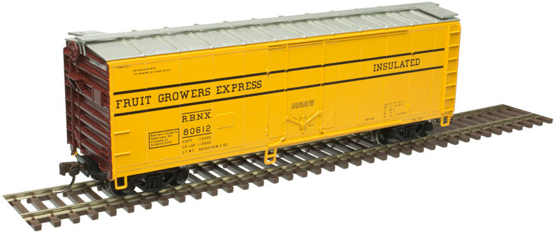HO Trainman 40' Plug Door Box Car, Fruit Growers Express (RBNX) #80751 (ATL20006147)