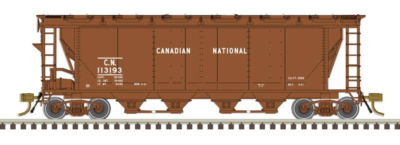 HO Slab Side Hopper, Canadian National (CN) #113220 (ATL20006358)
