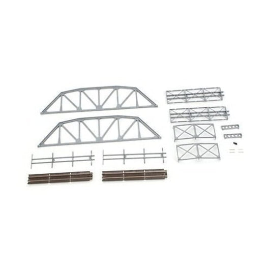 N Code-55 Through Truss Bridge Kit Silver (ATL2071)