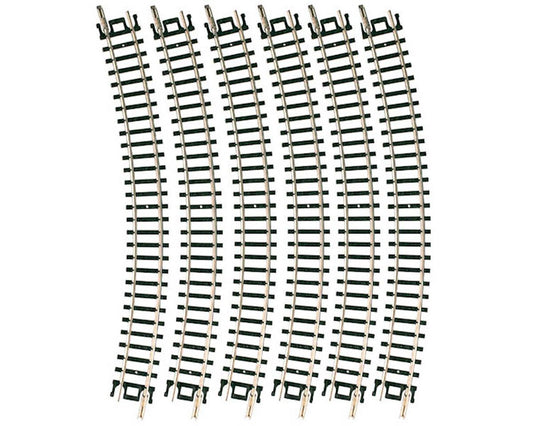 N Code 80 11" Radius Curve (6) (ATL2520)