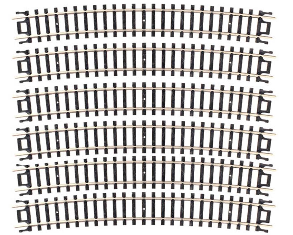 N Code 80 19" Radius Curve (6) (ATL2526)