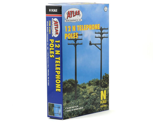 N Telephone Poles (12) (ATL2801)