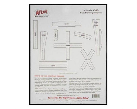 N Track Planning Templates (ATL360)