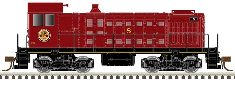 N Silver Models S-2 Sound Ready Locomotive, Chicago Great Western (CGW) #10 (ATL40004675)
