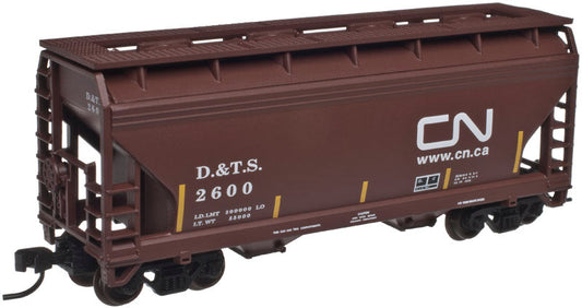 N Trainman 2-Bay Centerflow Hopper, Canadian National (DT&S) #2615 (ATL50001868)