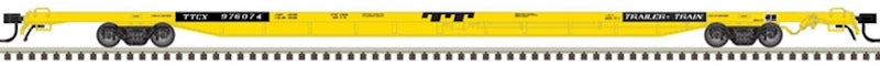 N 89' 4 in Flat Car with 2 Hitches, Trailer Train (TTCX) # 976088 (ATL50004441)