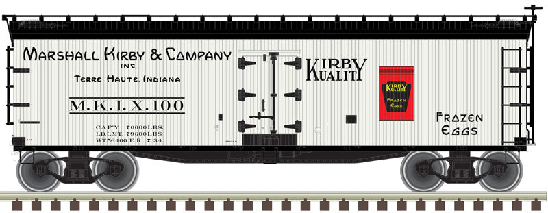 N Kirby Frozen Eggs 40' Wood Reefer #100 (ATL50005492)
