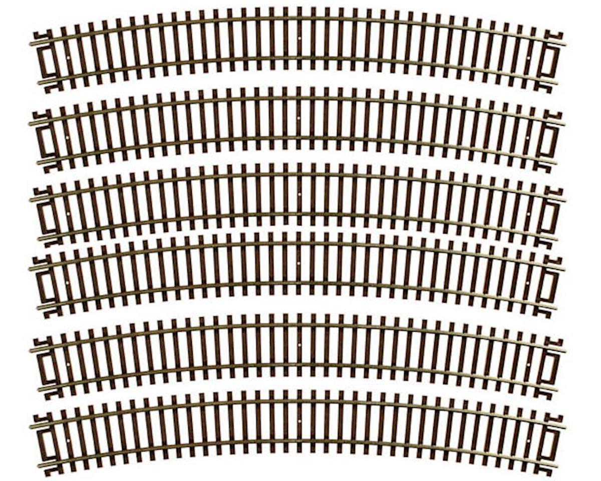 HO Code 83 Snap-Track 24" Radius Curve Track (6) (ATL536)