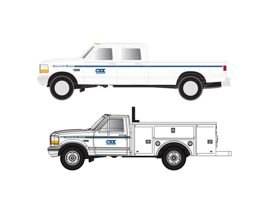 N Ford F-250/F-350 Set CSX (ATL60000154)