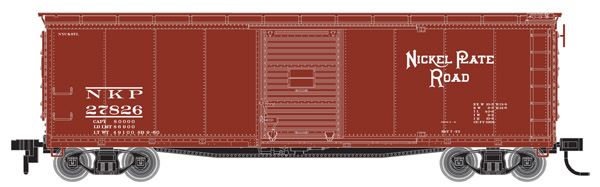 HO USRA Steel Rebuilt Box Car, Nickel Plate Road (NKP) #27826 (ATL64252)
