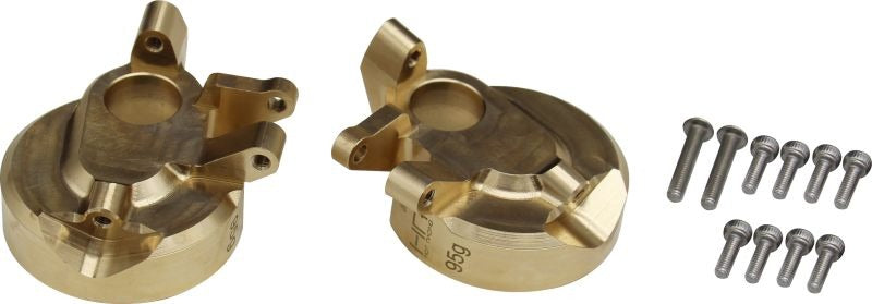 Brass Currie F9 Portal Steering Knuckle, UTB SCXIII (AUTB21CH)
