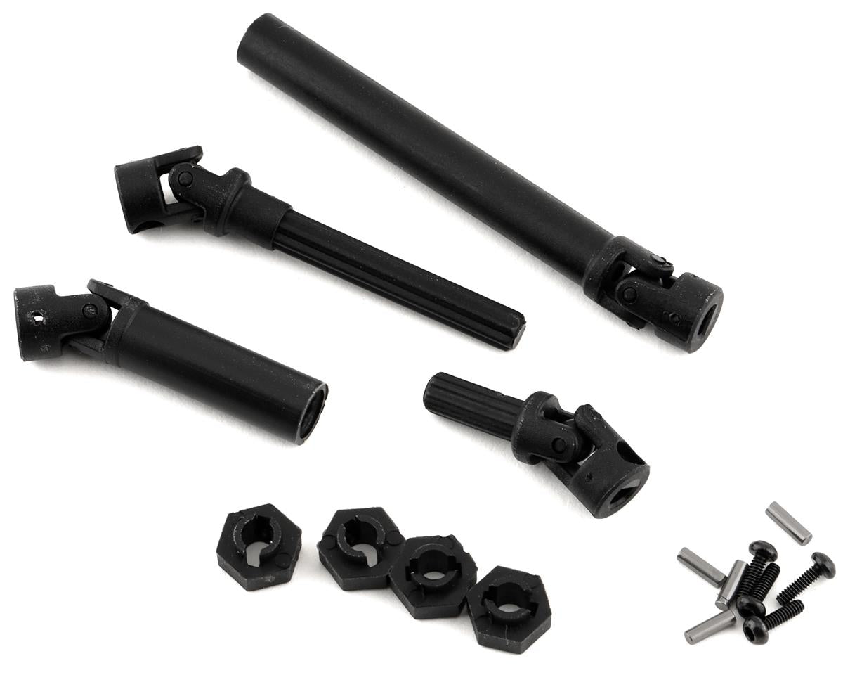 Driveshaft Set, Short and XLong: SCX24 (AXI202000)