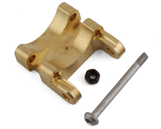 Rear Upper Link Mount, Brass 1.5g: SCX24 (AXI302006)