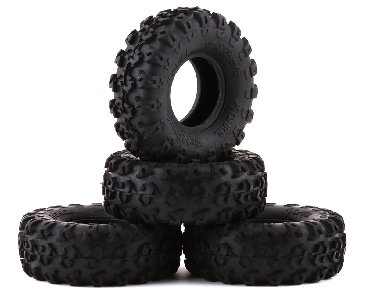 1.0 Rock Lizards Tires (4): SCX24 (AXI40003)