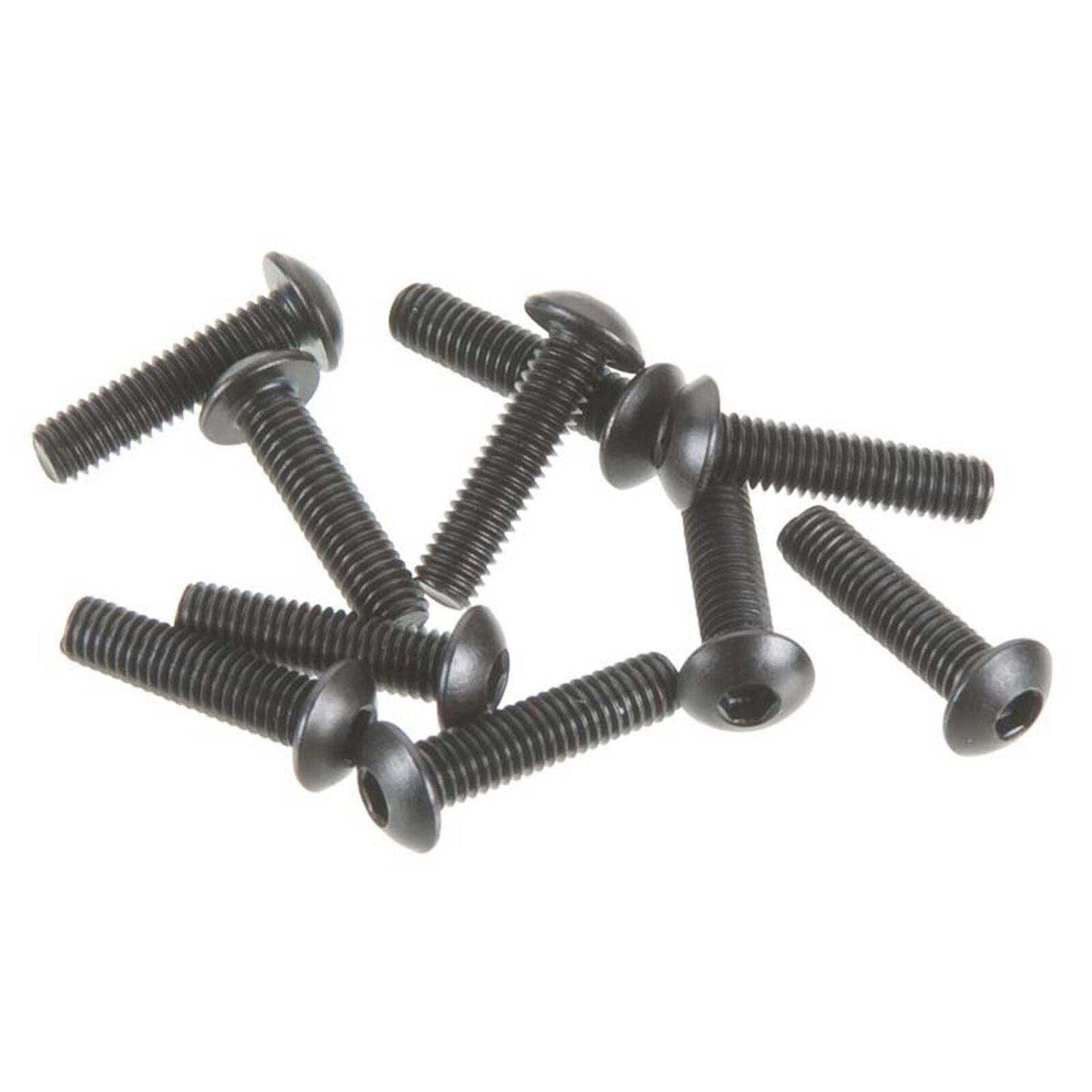 AXA116 Hex Socket Button Head Screw 3x12mm Black (10) (AXIC0116)