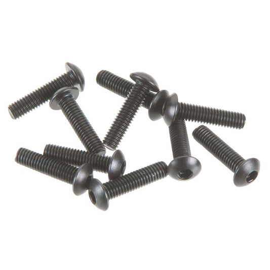 AXA116 Hex Socket Button Head Screw 3x12mm Black (10) (AXIC0116)