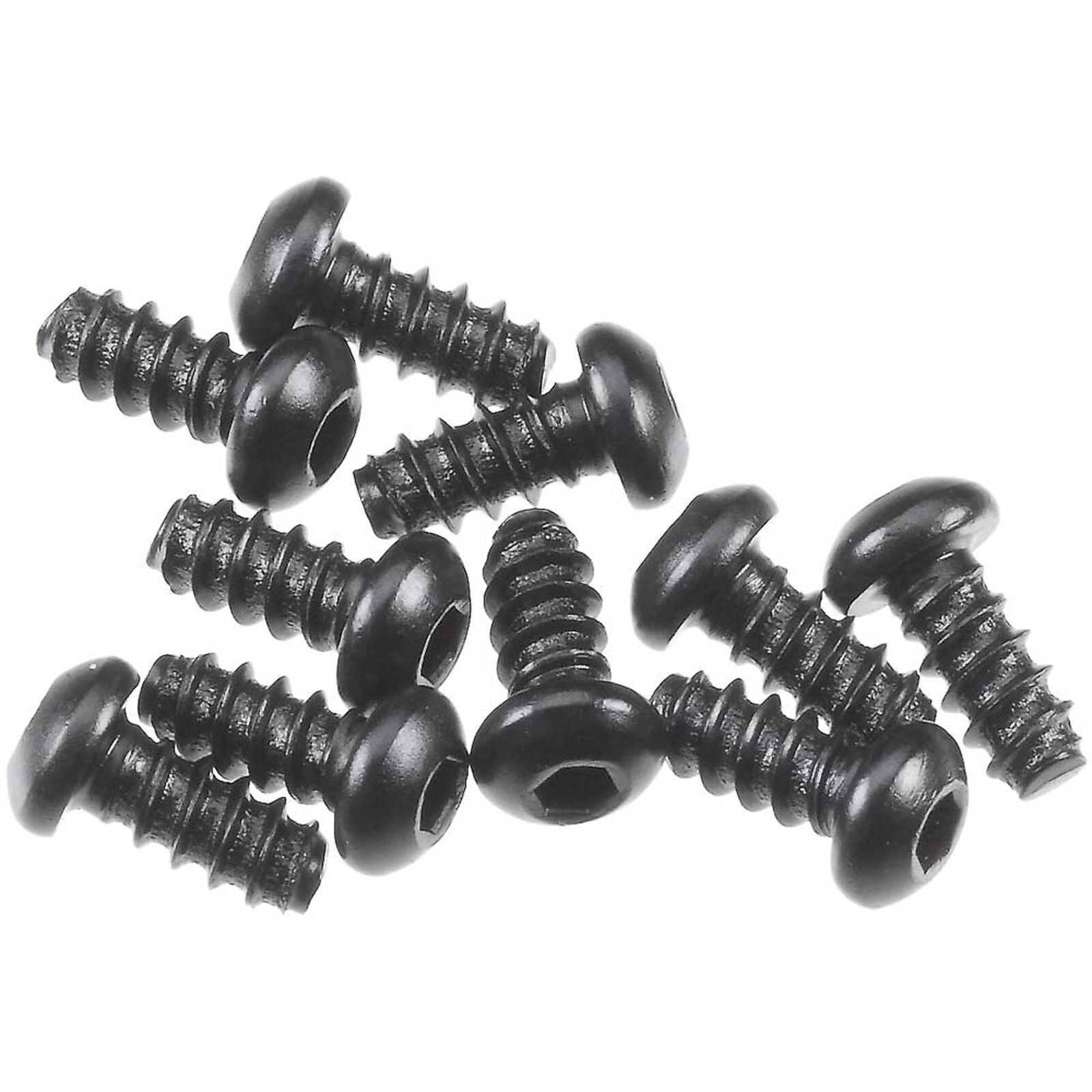 AXA0422 Hex Socket Tapping Button Head Screw 2.6x6mm Black (10) (AXIC0422)