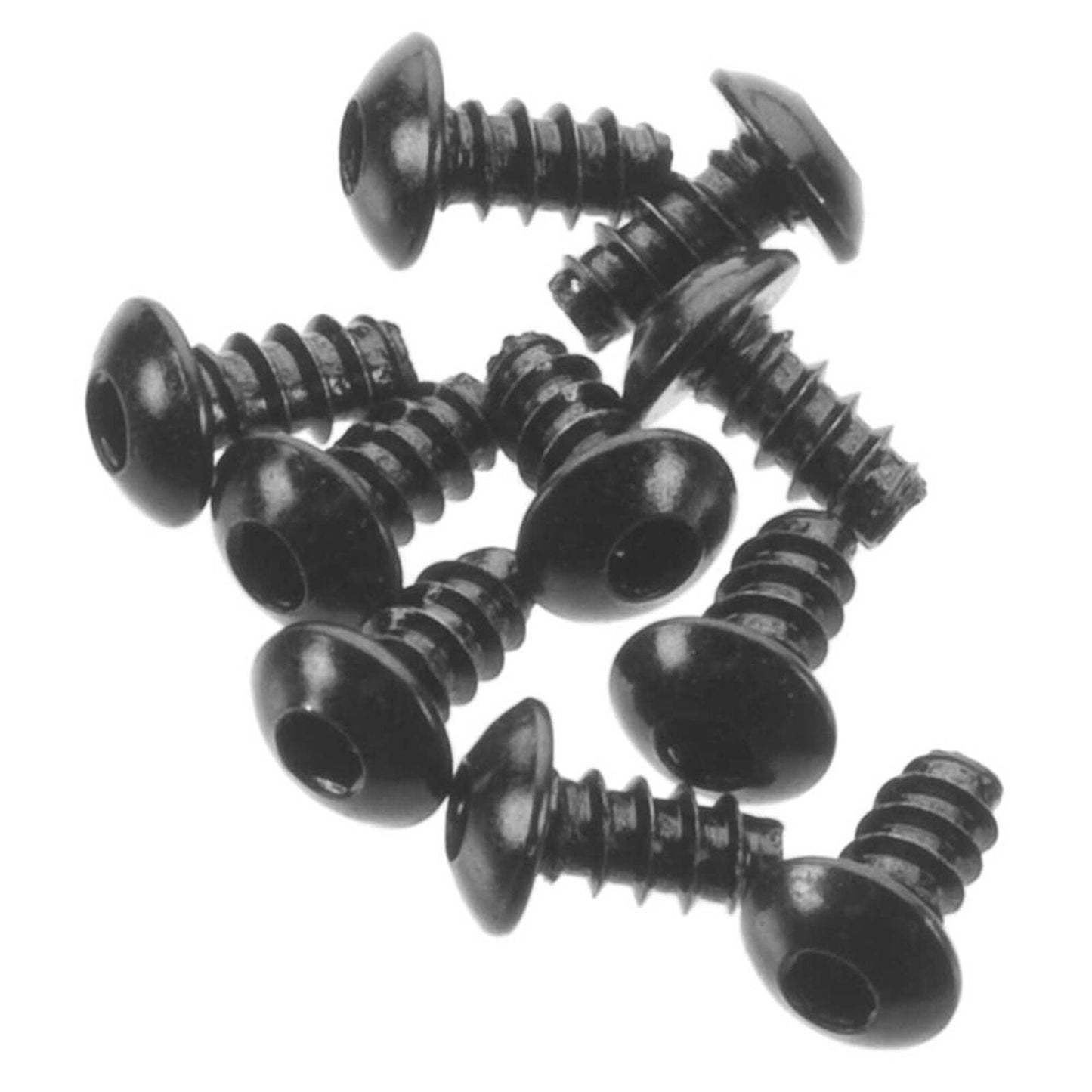 AXA433 Hex Socket Button Head Screw 3x6mm Black (10) (AXIC0433)