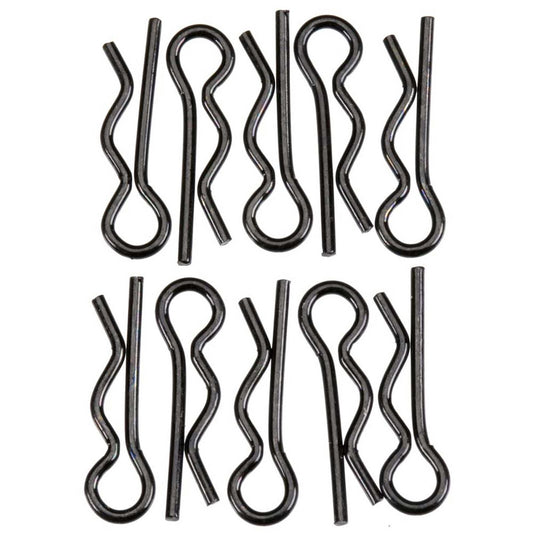 AXA1059 Body Clip 6mm Black (10) (AXIC1059)