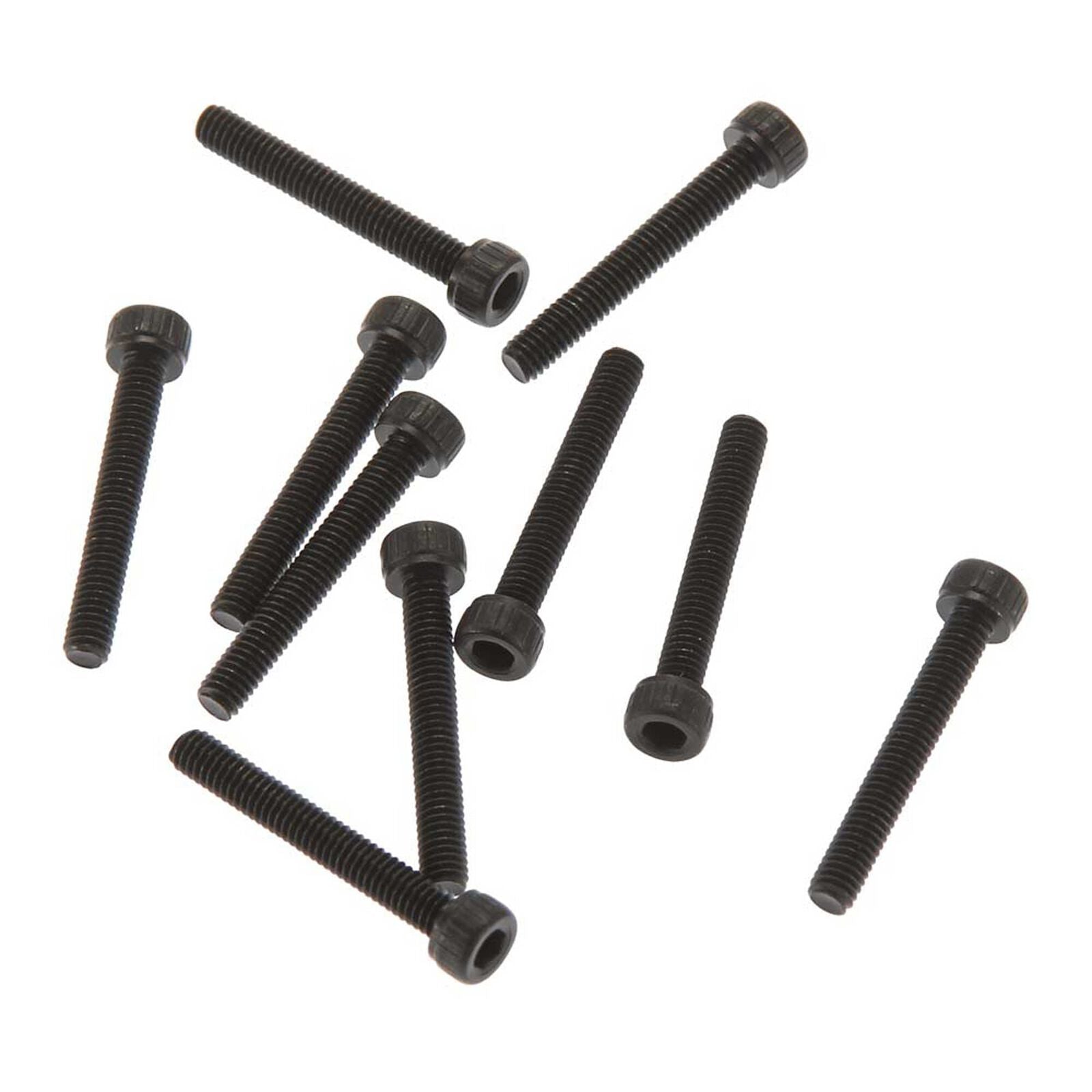 AX31399 2.6x18mm Cap Head Screw Black (10) (AXIC3400)