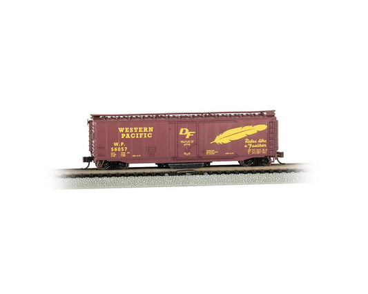 N Track Cleaning 50' Plug Box Car, WP (BAC16367)