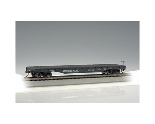 HO 52' Flat Car Northern Pacific (BAC17333)