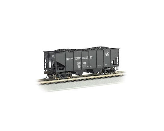 HO 55-Ton 2-Bay Hopper with Coal Load, B&O #723 046 (BAC19509)