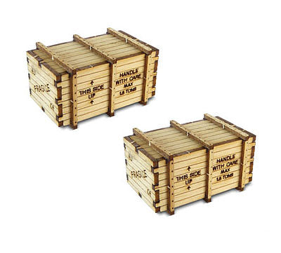 HO Machinery Crates (2) (BAC39110)