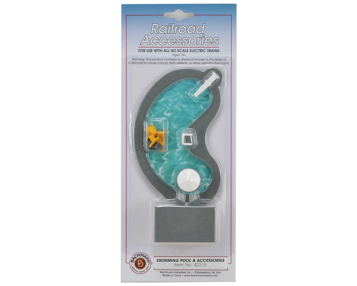 HO Swimming Pool with Accessories (BAC42215) – Nankin Hobby