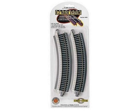 HO Nickel Silver E-Z Track System - 15" Radius 1/3 Curve (4) (BAC44505)